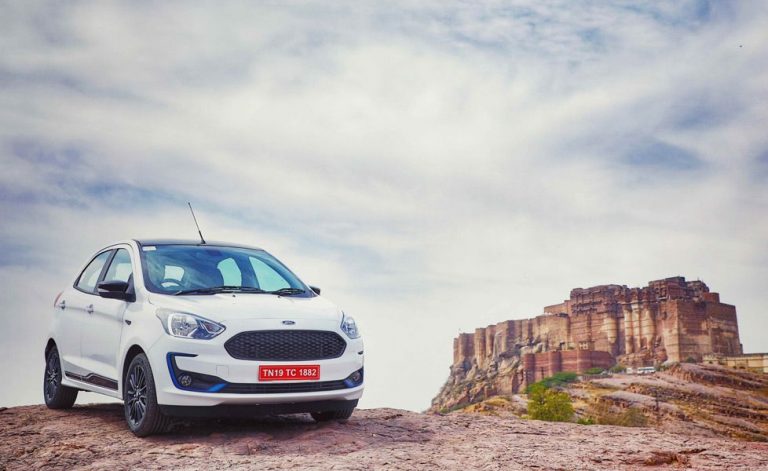 New Ford Figo front three quarter