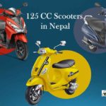125 CC scooters price in Nepal