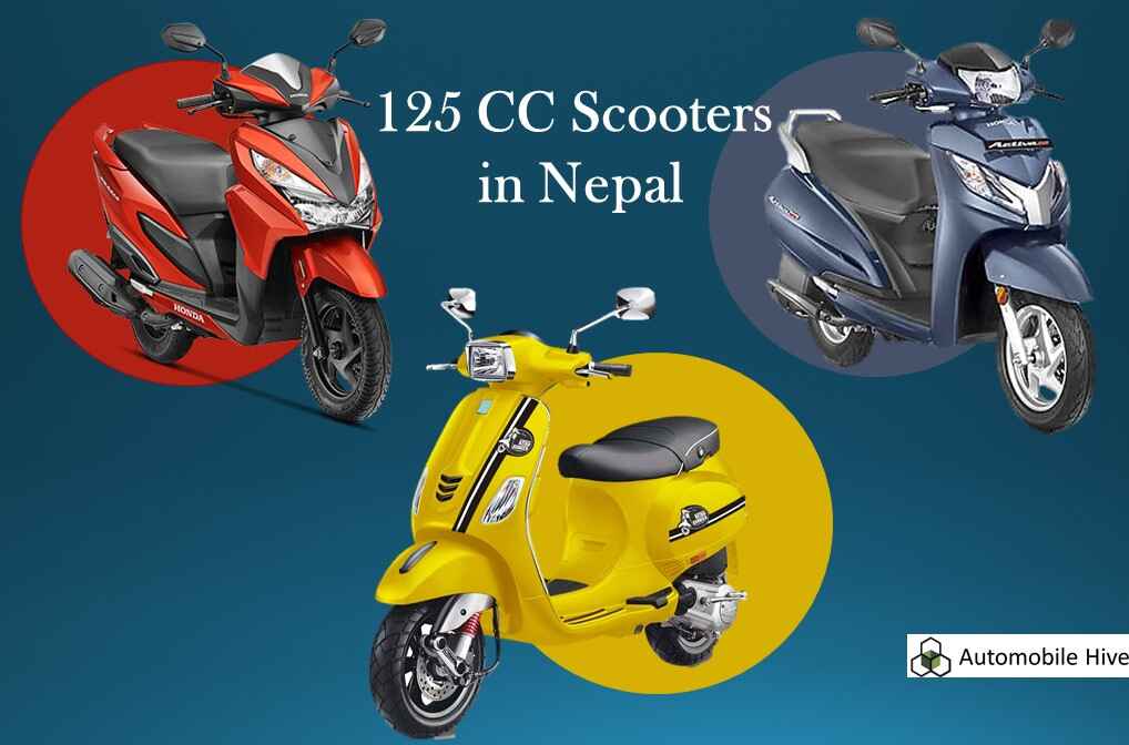 125 CC scooters price in Nepal