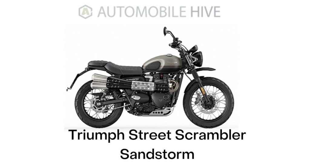 Triumph Street Scrambler Sandstorm Price in Nepal