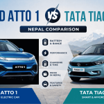 BYD ATTO 1 vs tiago ev in nepal